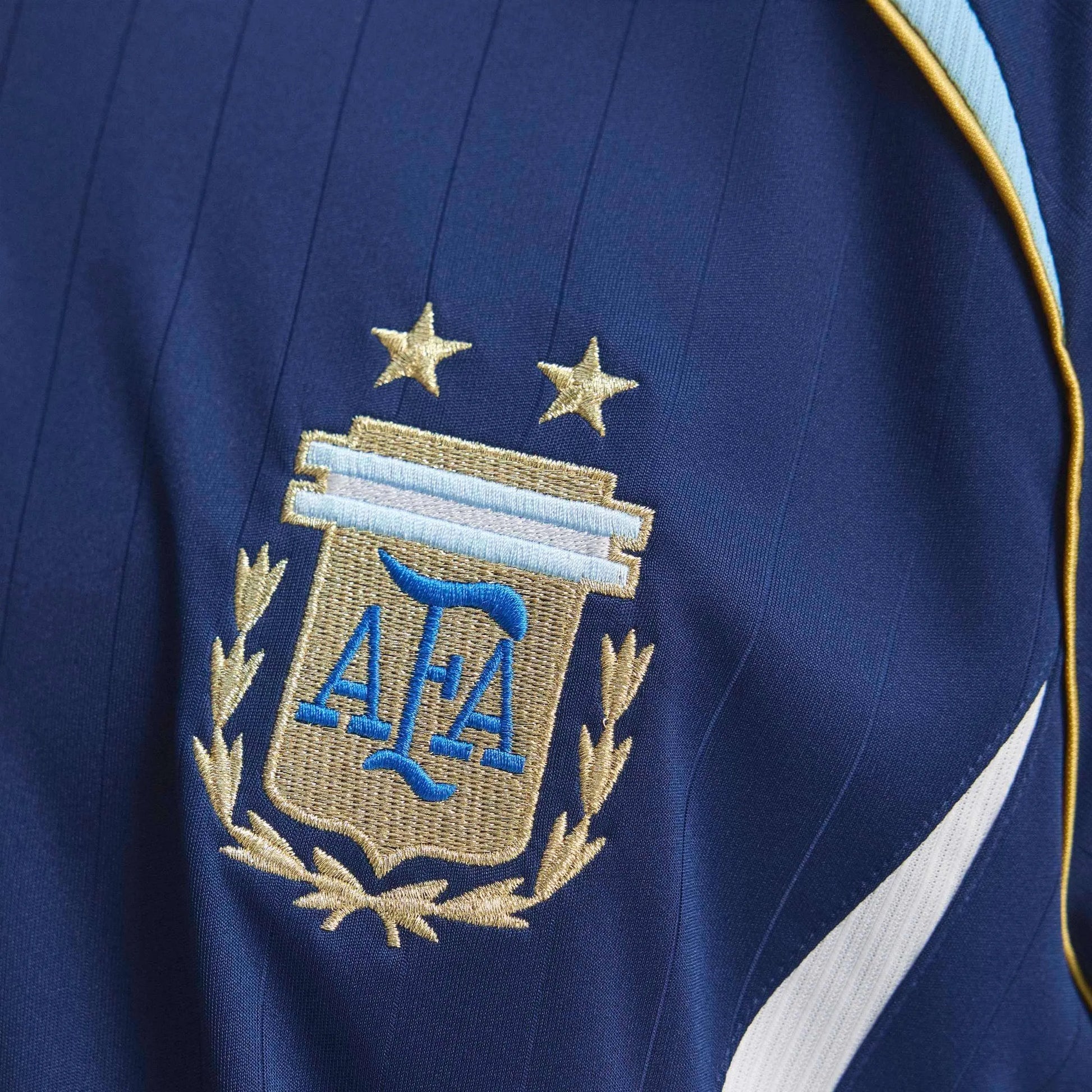 2006 Argentina Men's Retro Stadium Away Messi #19 Soccer Jersey  / Adidas