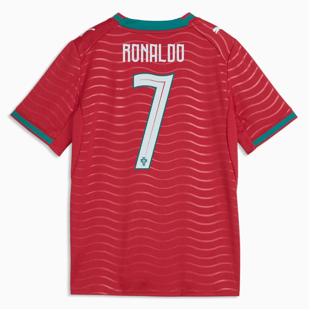 2026 Portugal Youth Stadium Home Ronaldo #7 Soccer Jersey  / Puma