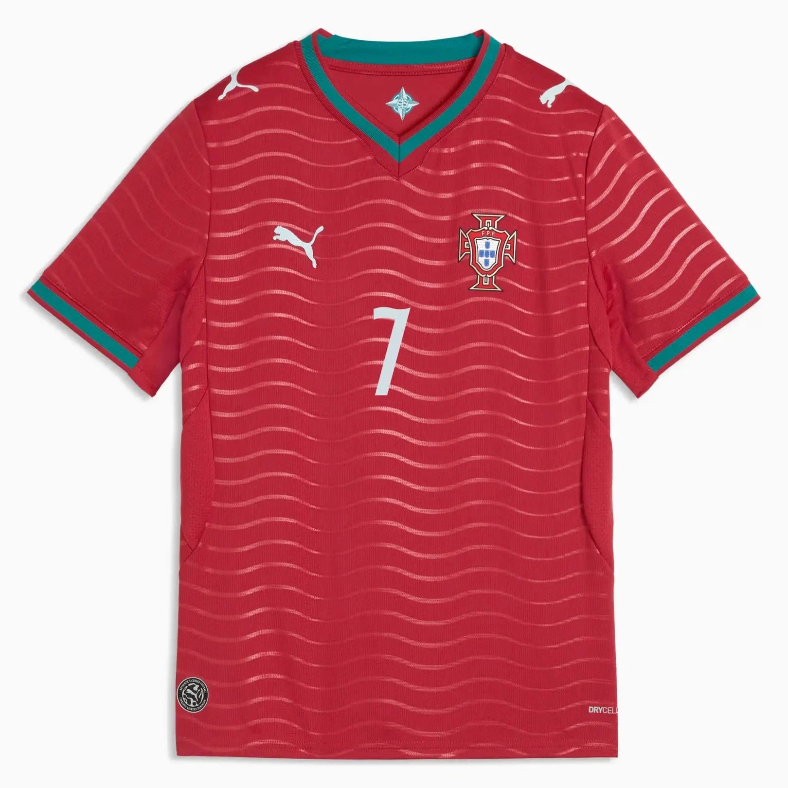 2026 Portugal Youth Stadium Home Ronaldo #7 Soccer Jersey  / Puma