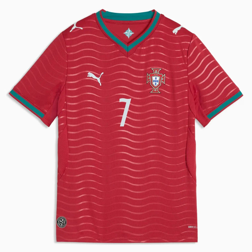 2026 Portugal Youth Stadium Home Ronaldo #7 Soccer Jersey  / Puma
