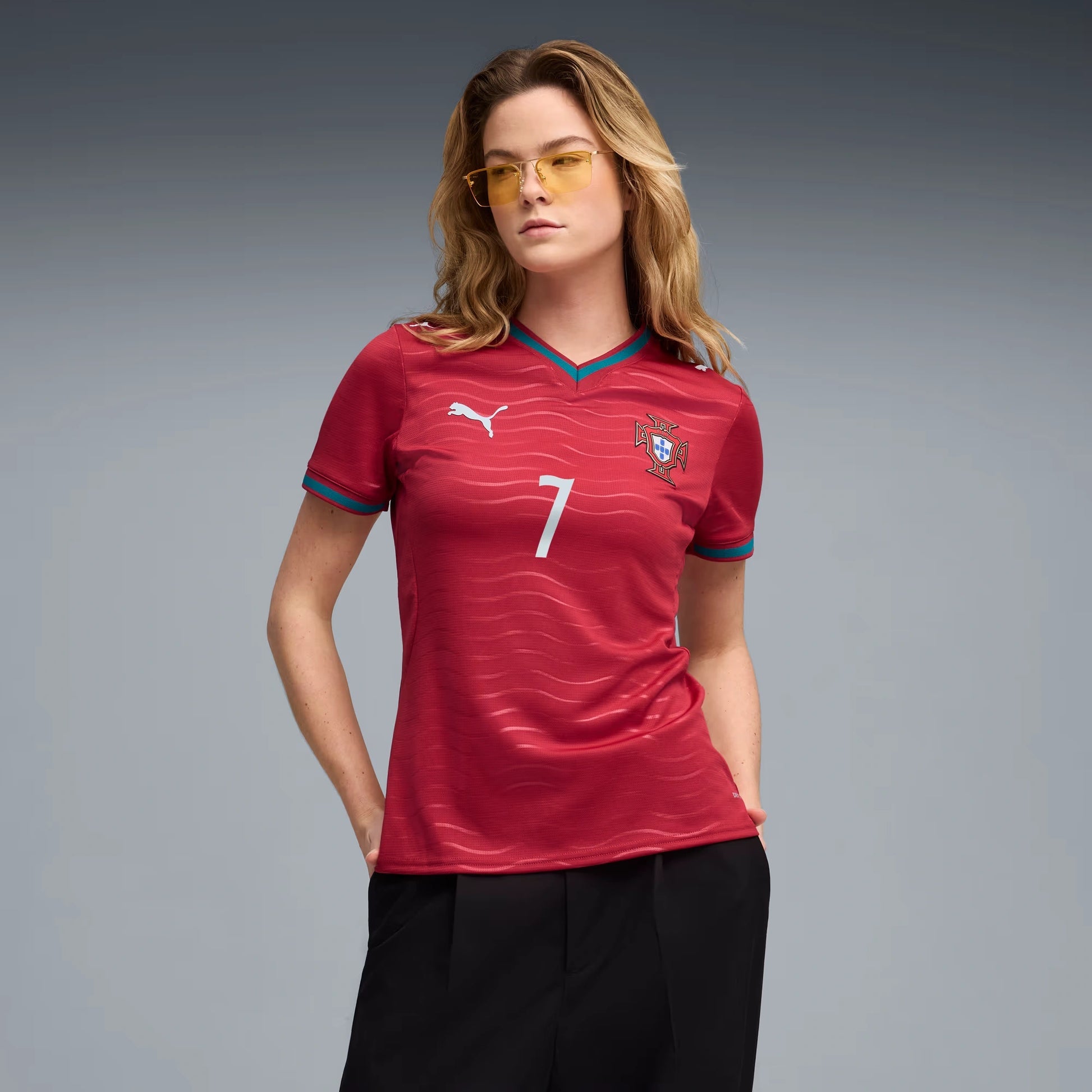 2026 Portugal Women's Stadium Home Ronaldo #7 Soccer Jersey  / Puma