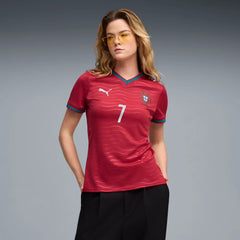 2026 Portugal Women's Stadium Home Ronaldo #7 Soccer Jersey  / Puma