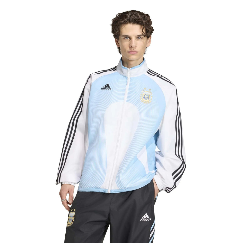 2006 Argentina Men's Retro Home Track Top  / Adidas