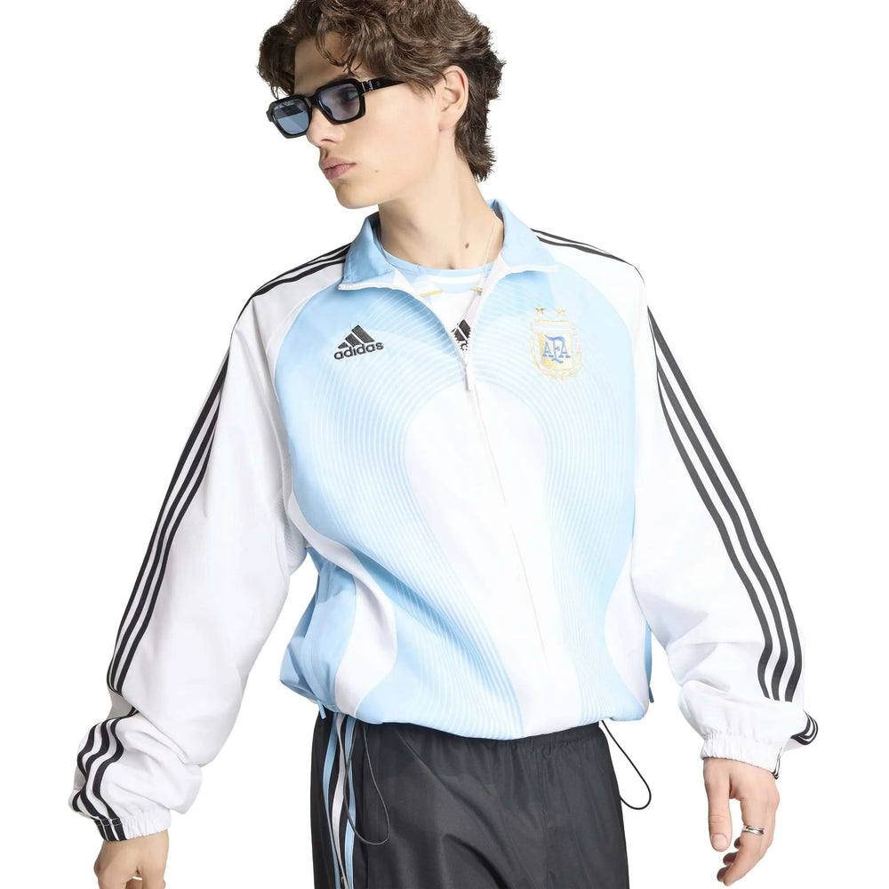 2006 Argentina Men's Retro Home Track Top  / Adidas
