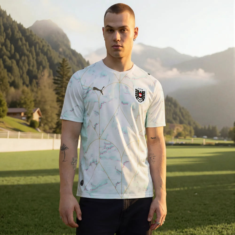 2026 Austria Men's Stadium Away Soccer Jersey  / Puma