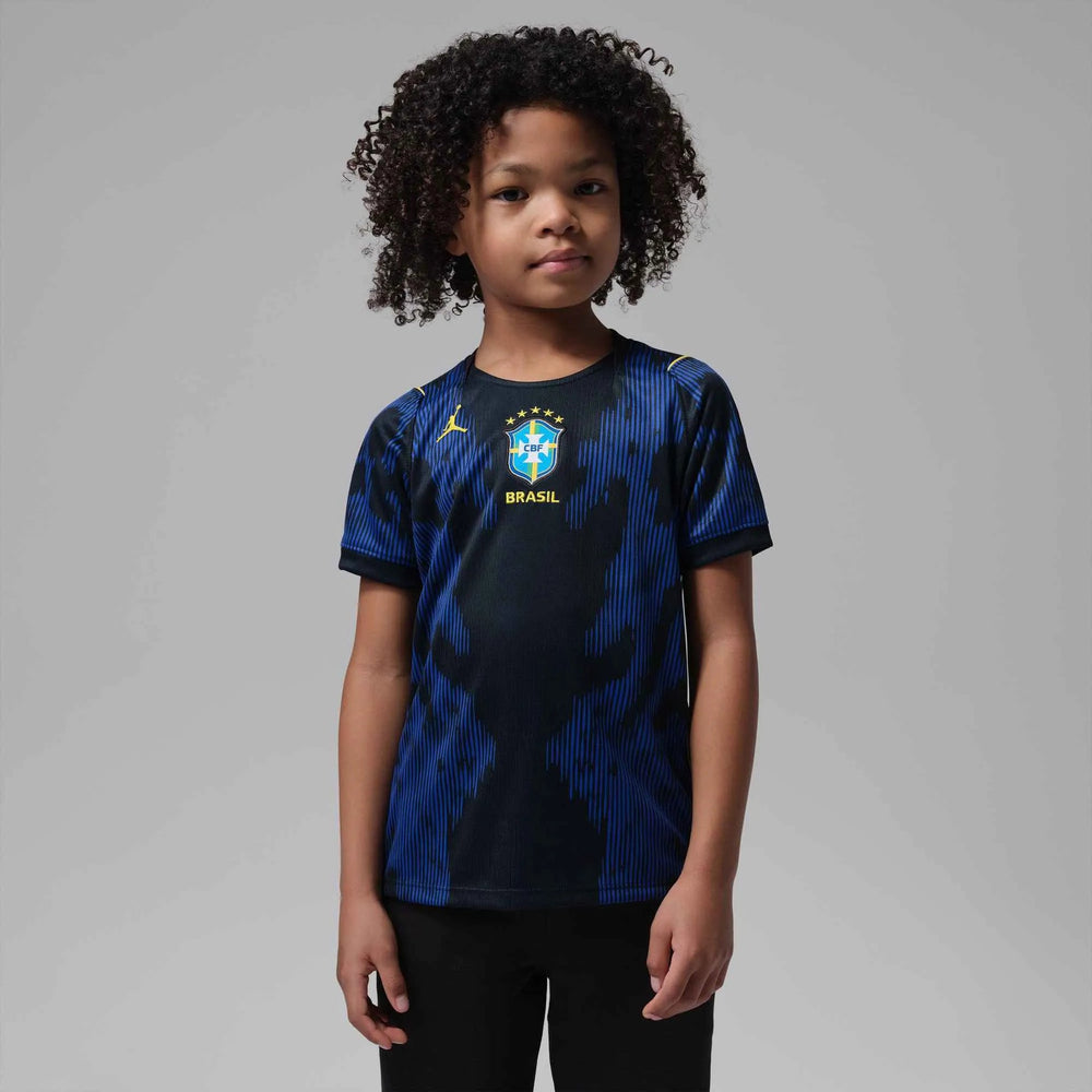 2026-27 Brazil Little Kids' Stadium Away Soccer Jersey  / Nike