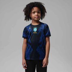 2026-27 Brazil Little Kids' Stadium Away Soccer Jersey  / Nike