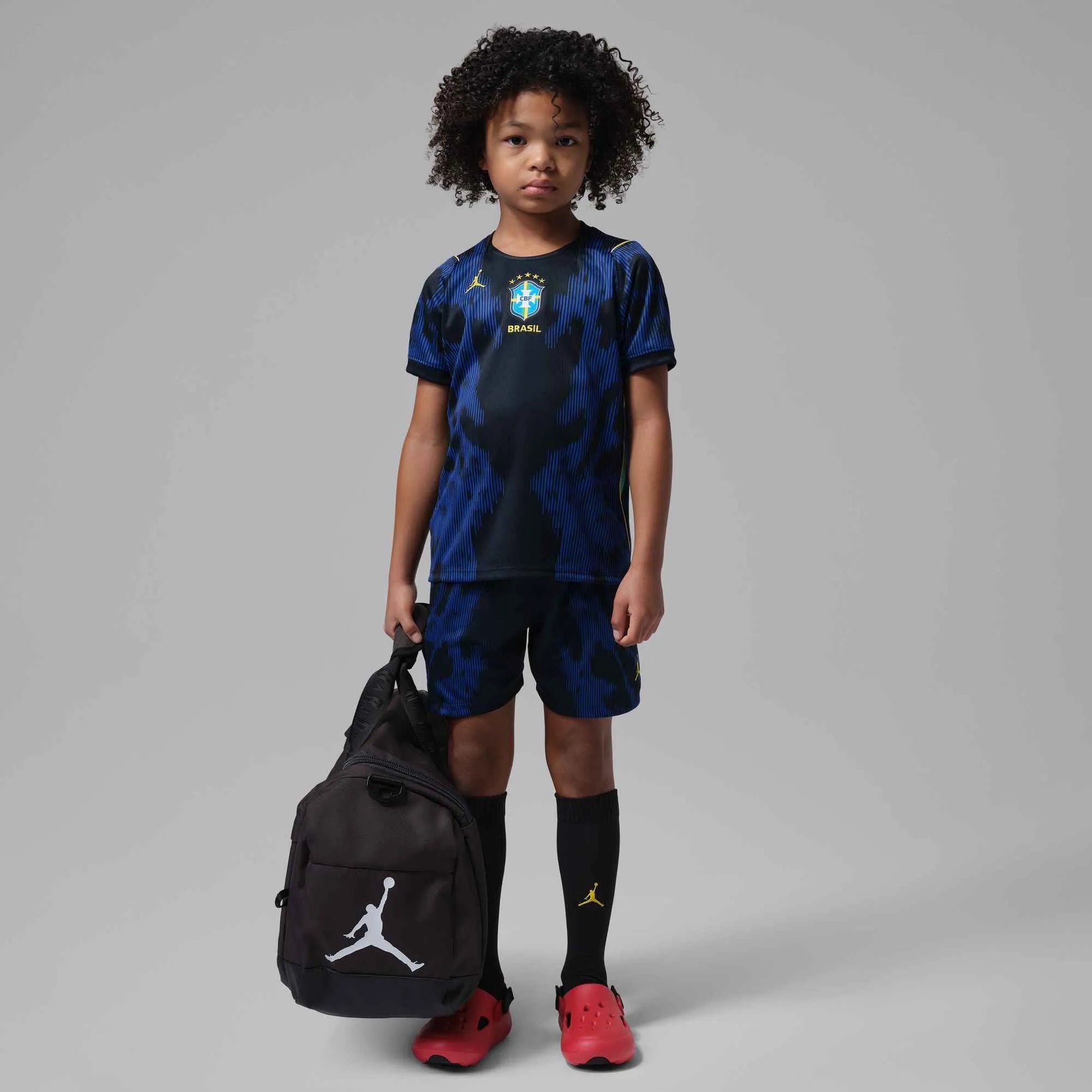2026-27 Brazil Little Kids' Stadium Away Kit  / Nike