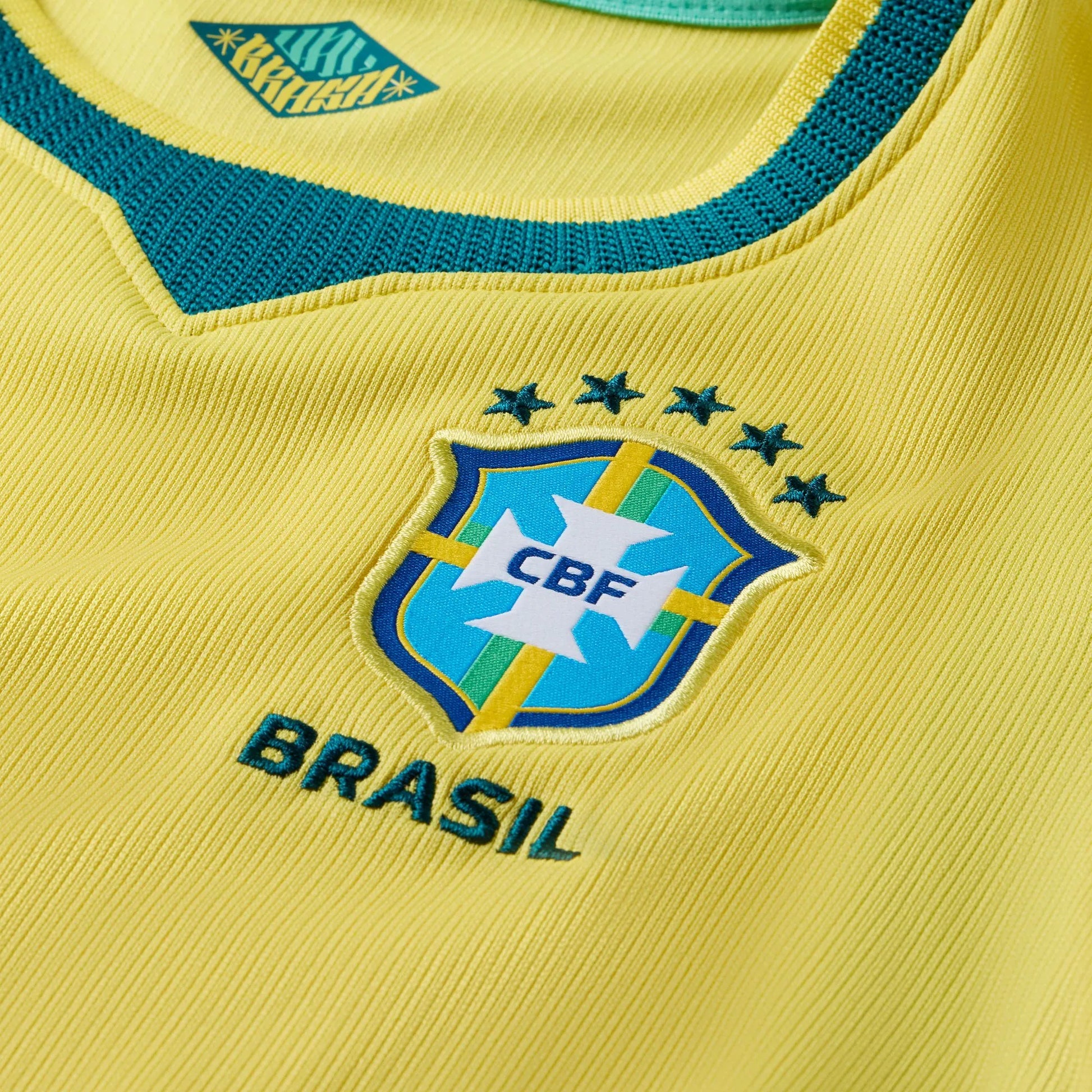 2026-27 Brazil Little Kids' Stadium Home Kit  / Nike
