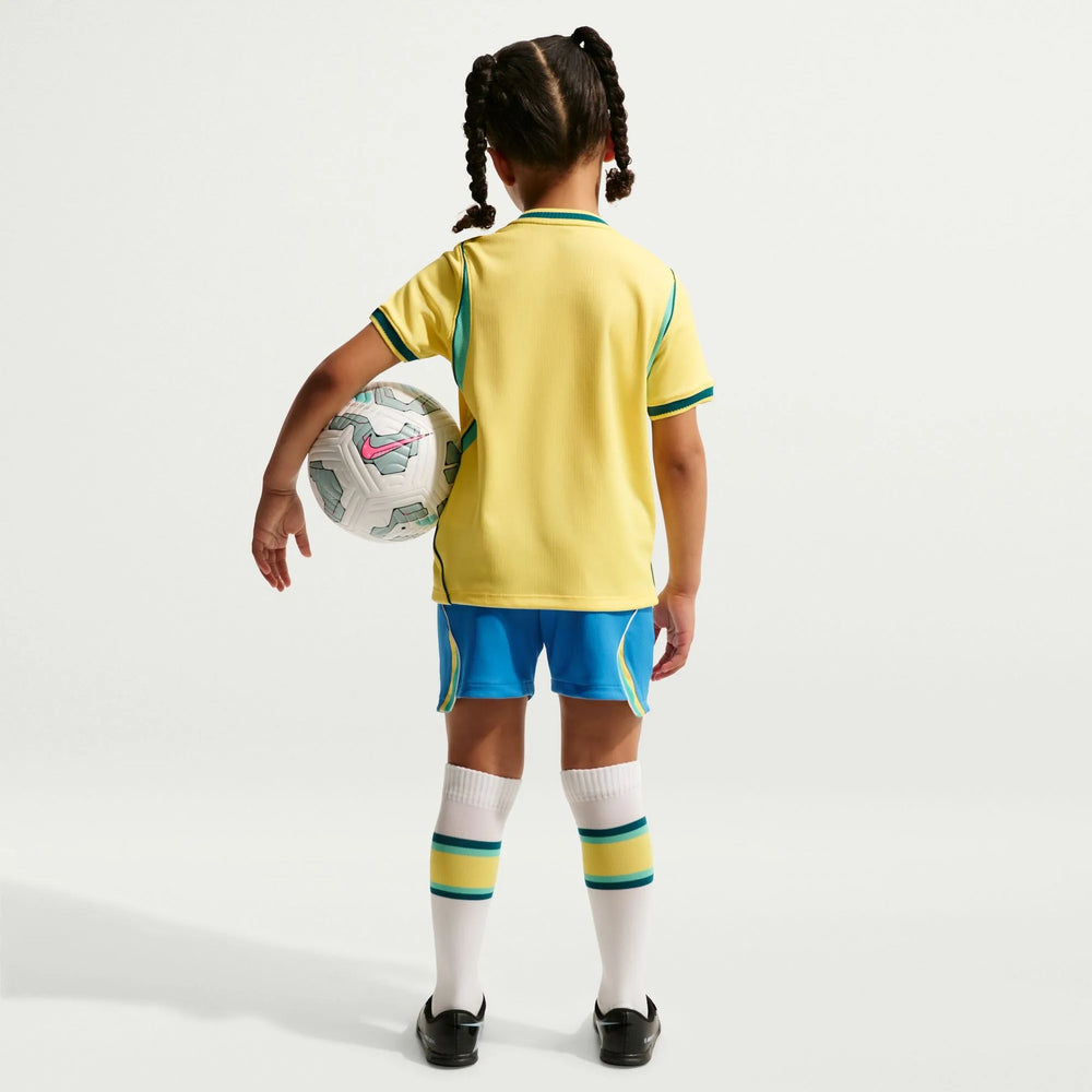 2026-27 Brazil Little Kids' Stadium Home Kit  / Nike