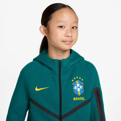 2026-27 Brazil Youth Full-Zip Tech Fleece Hoodie  / Nike