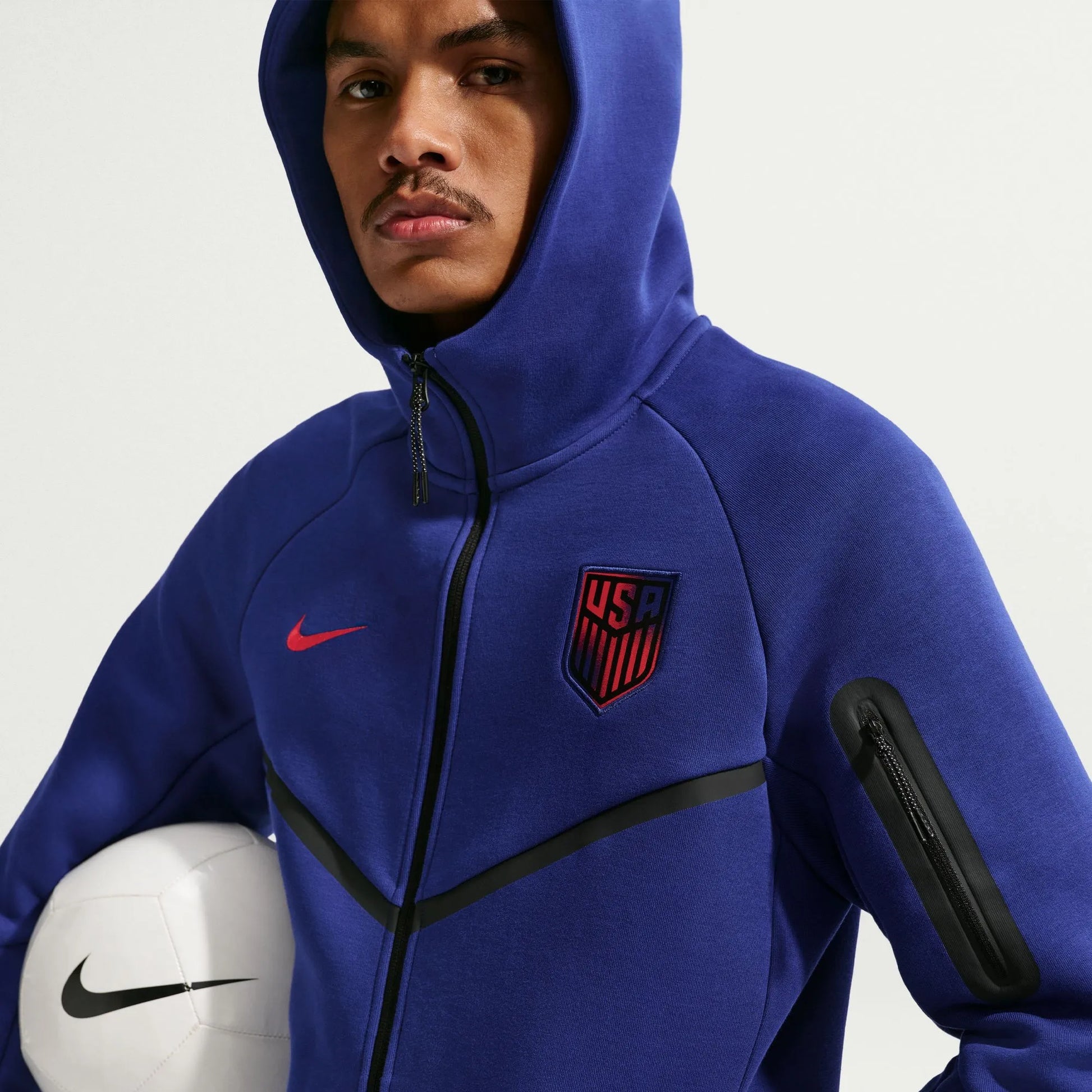 2026-27 USMNT Men's Full-Zip Tech Fleece Hoodie  / Nike