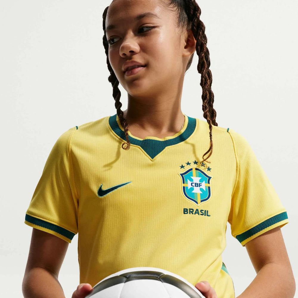 2026-27 Brazil Youth Stadium Home Soccer Jersey  / Nike