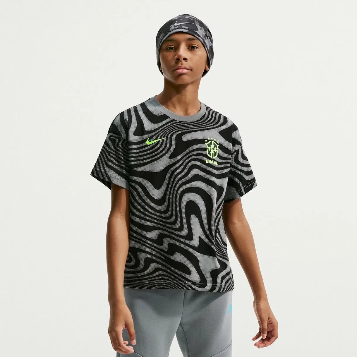 2026-27 Brazil Youth All Over Print Tee  / Nike