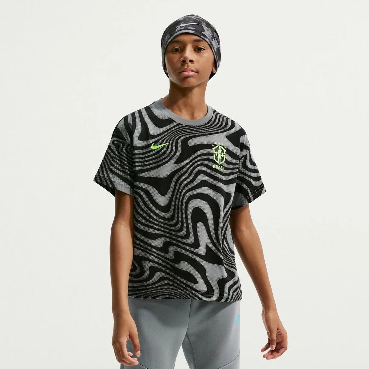2026-27 Brazil Youth All Over Print Tee  / Nike