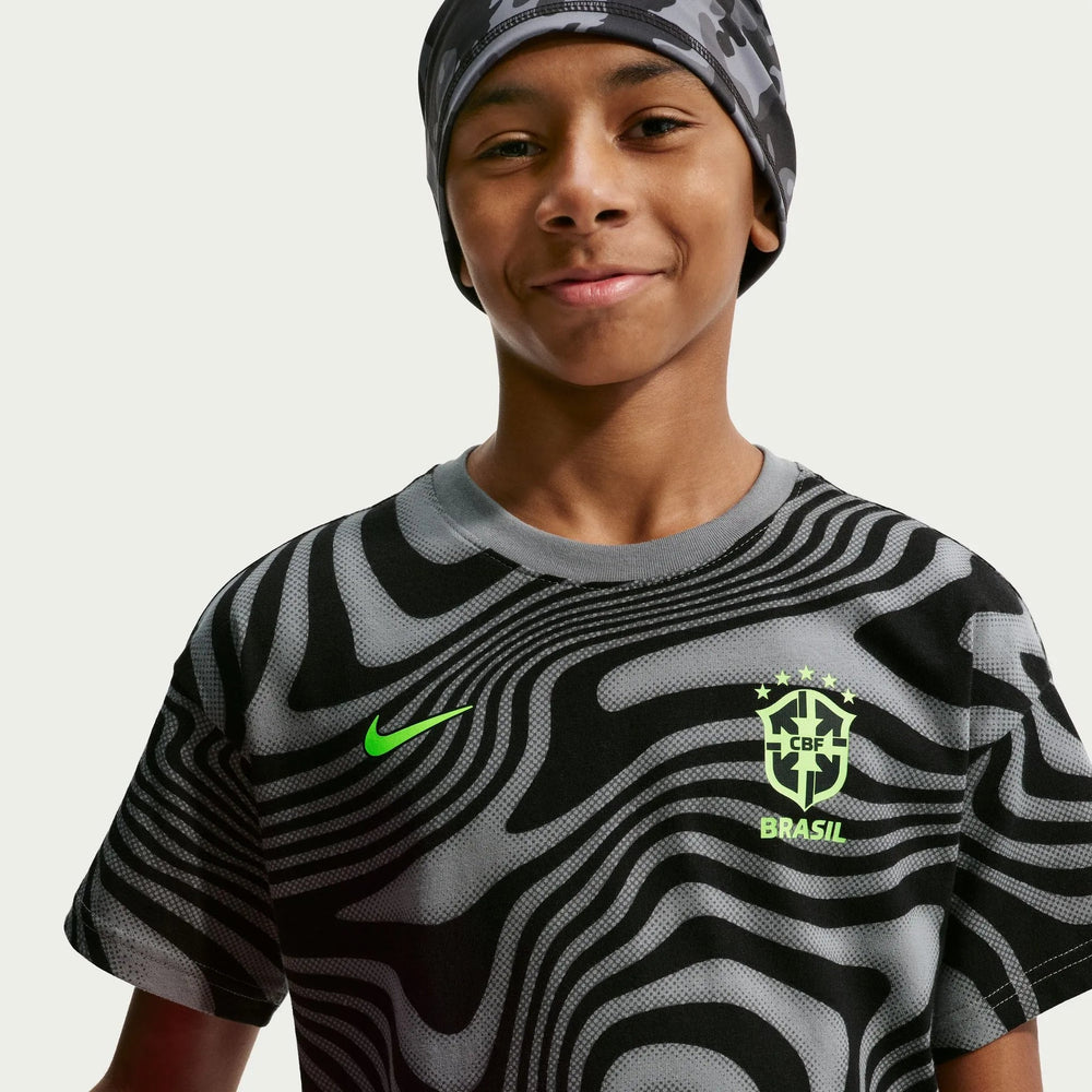 2026-27 Brazil Youth All Over Print Tee  / Nike