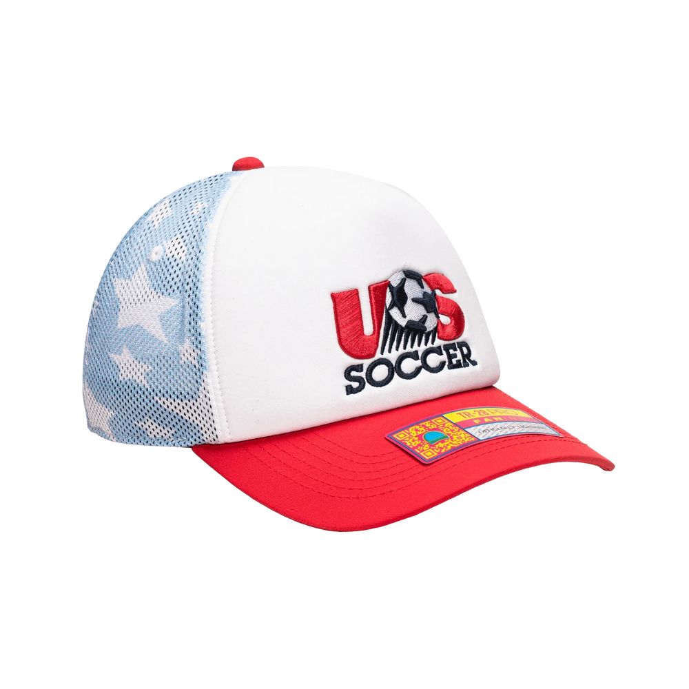 Fan Ink Collection USA Soccer "Making History" Trucker Hat  /