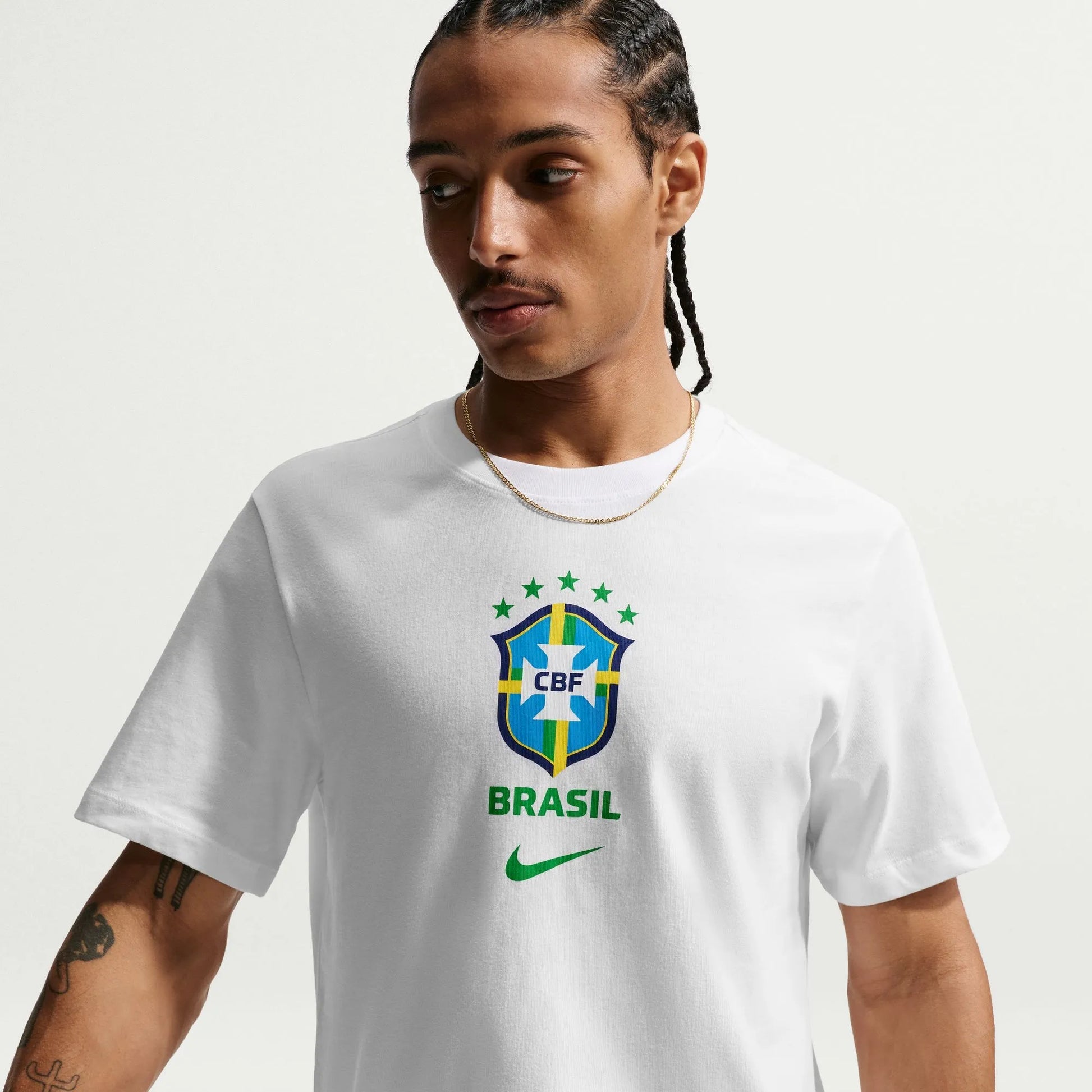 2026-27 Brazil Men's Crest Tee  / Nike