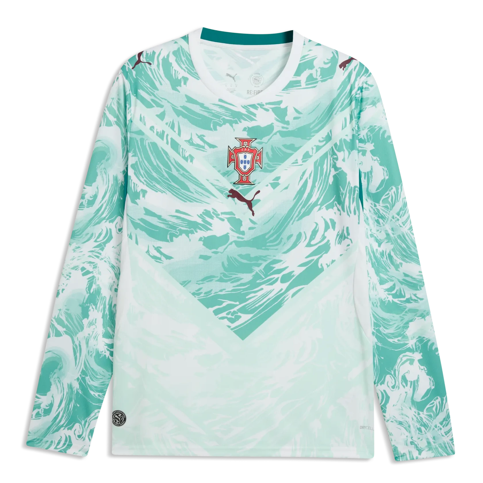 2026-27 Portugal Men's Stadium Away Long-Sleeve Soccer Jersey  / Puma