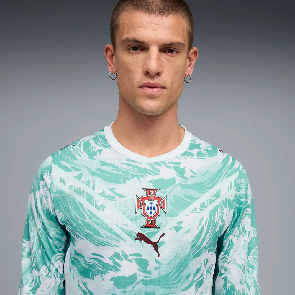 2026-27 Portugal Men's Stadium Away Long-Sleeve Soccer Jersey  / Puma