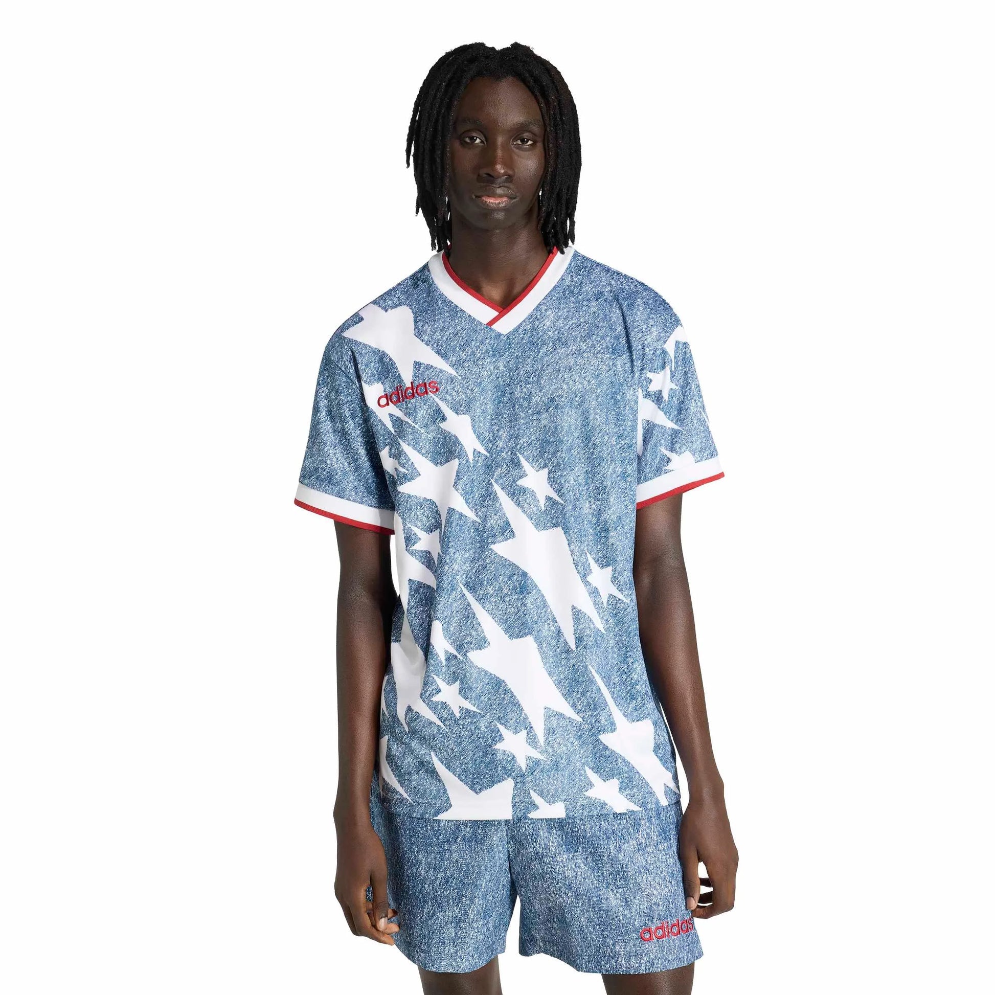 USA Men's Denim Graphic Jersey  / Adidas