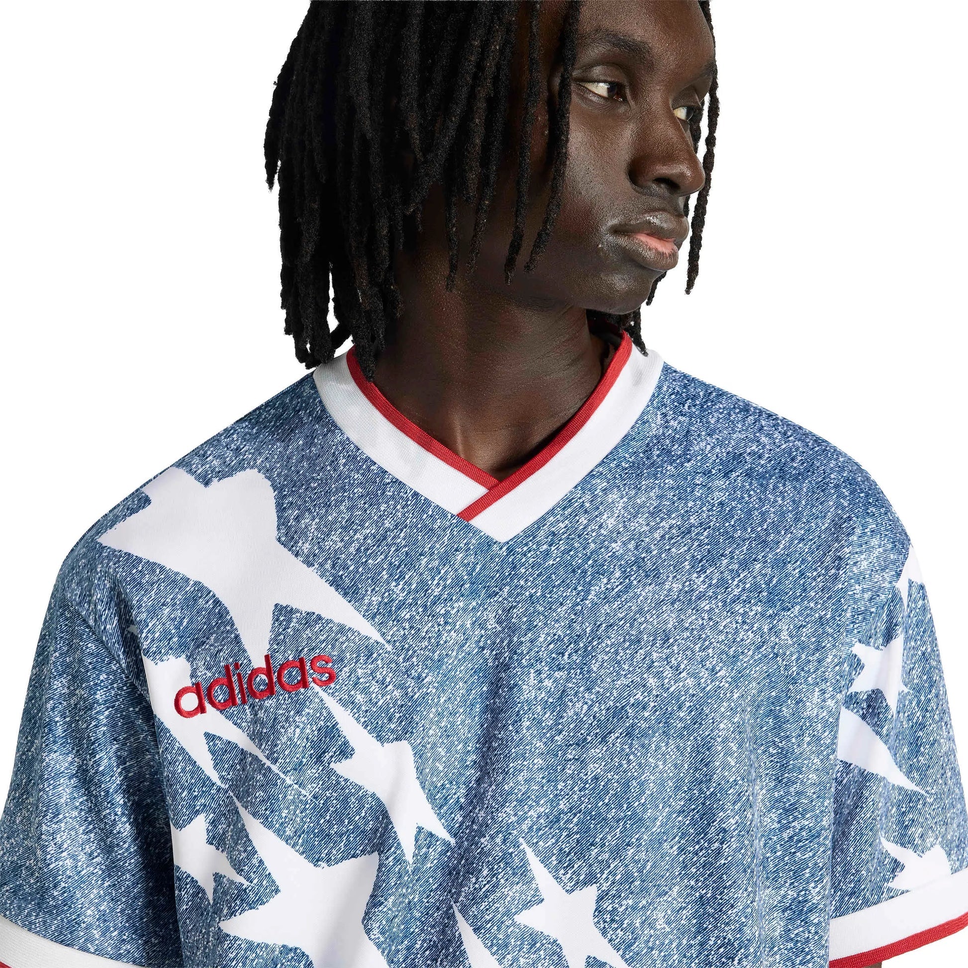 USA Men's Denim Graphic Jersey  / Adidas