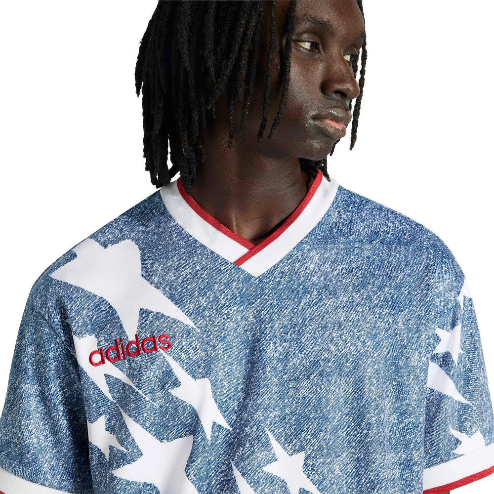 USA Men's Denim Graphic Jersey  / Adidas