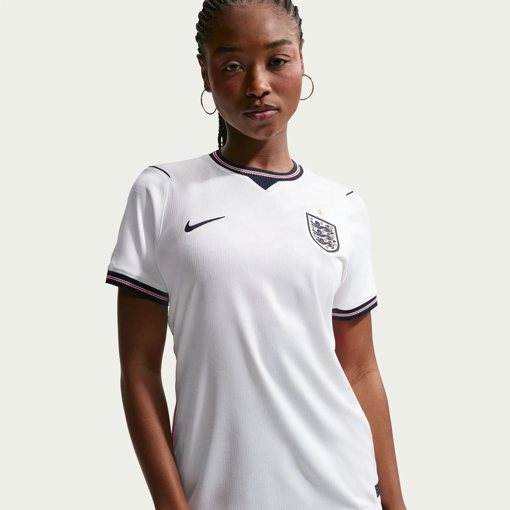 2026-27 England Women's Stadium Home Soccer Jersey  / Nike