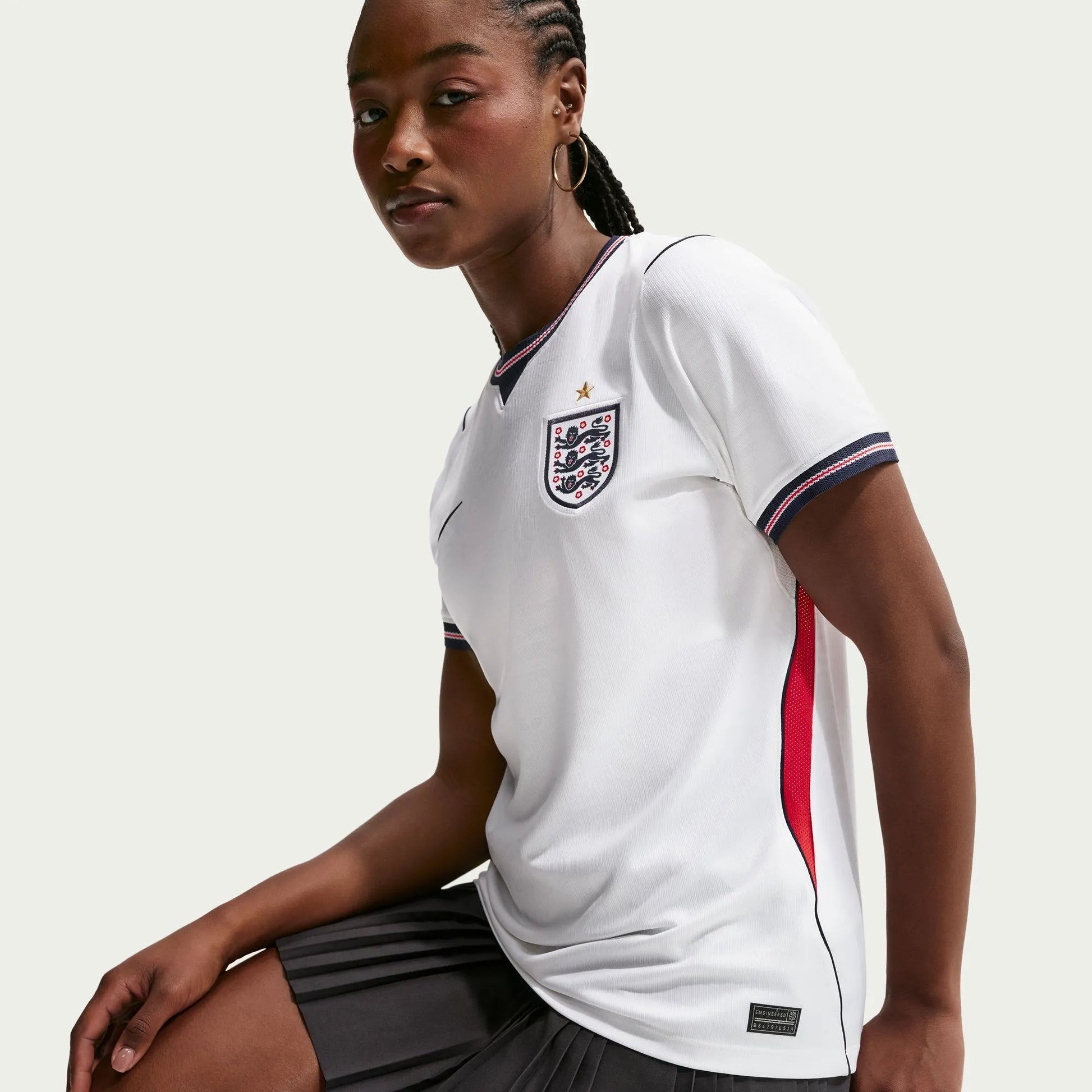 2026-27 England Women's Stadium Home Soccer Jersey  / Nike