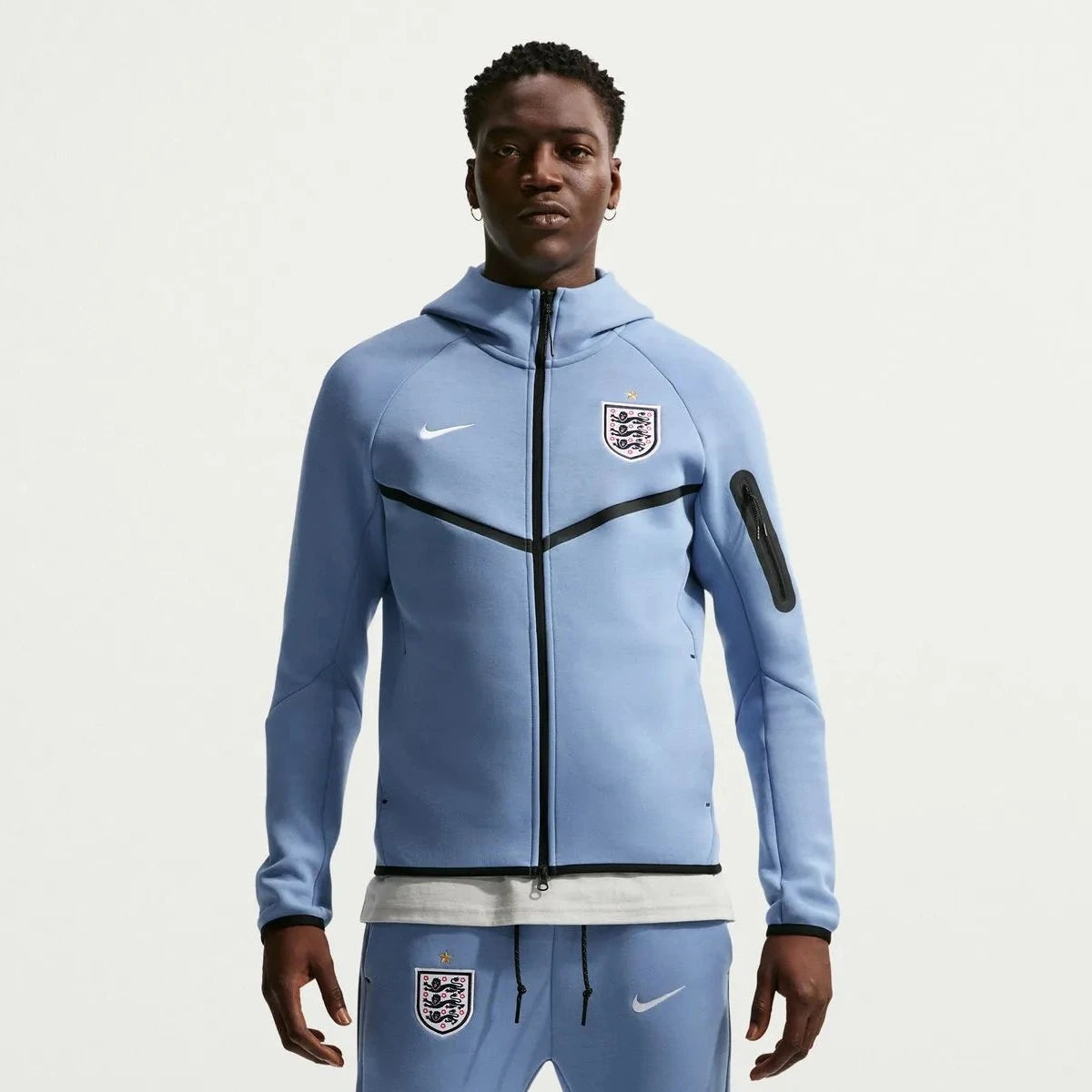 2026-27 England Men's Full-Zip Tech Fleece Hoodie  / Nike