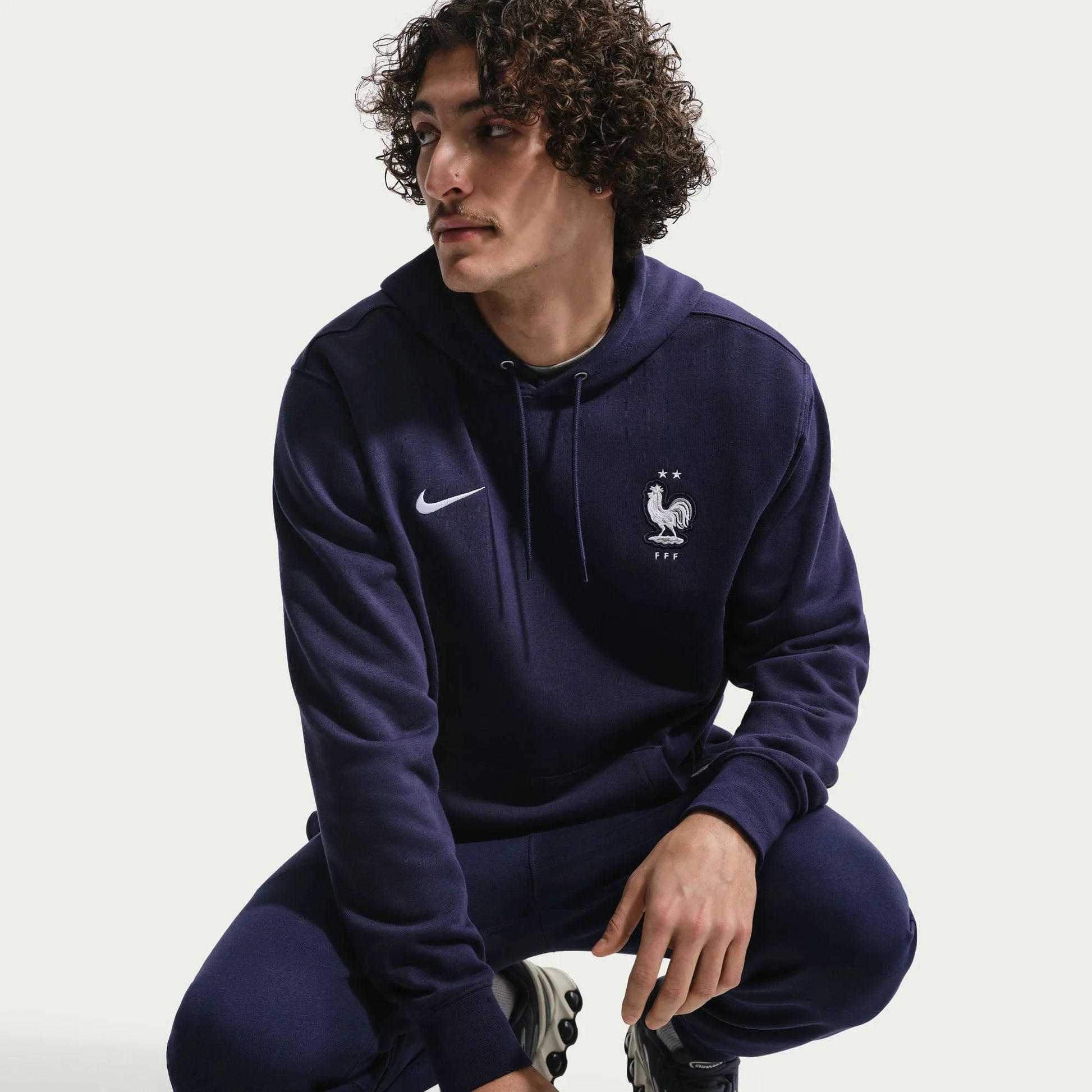 2026-27 France Men's Club French Terry Pullover Hoodie  / Nike