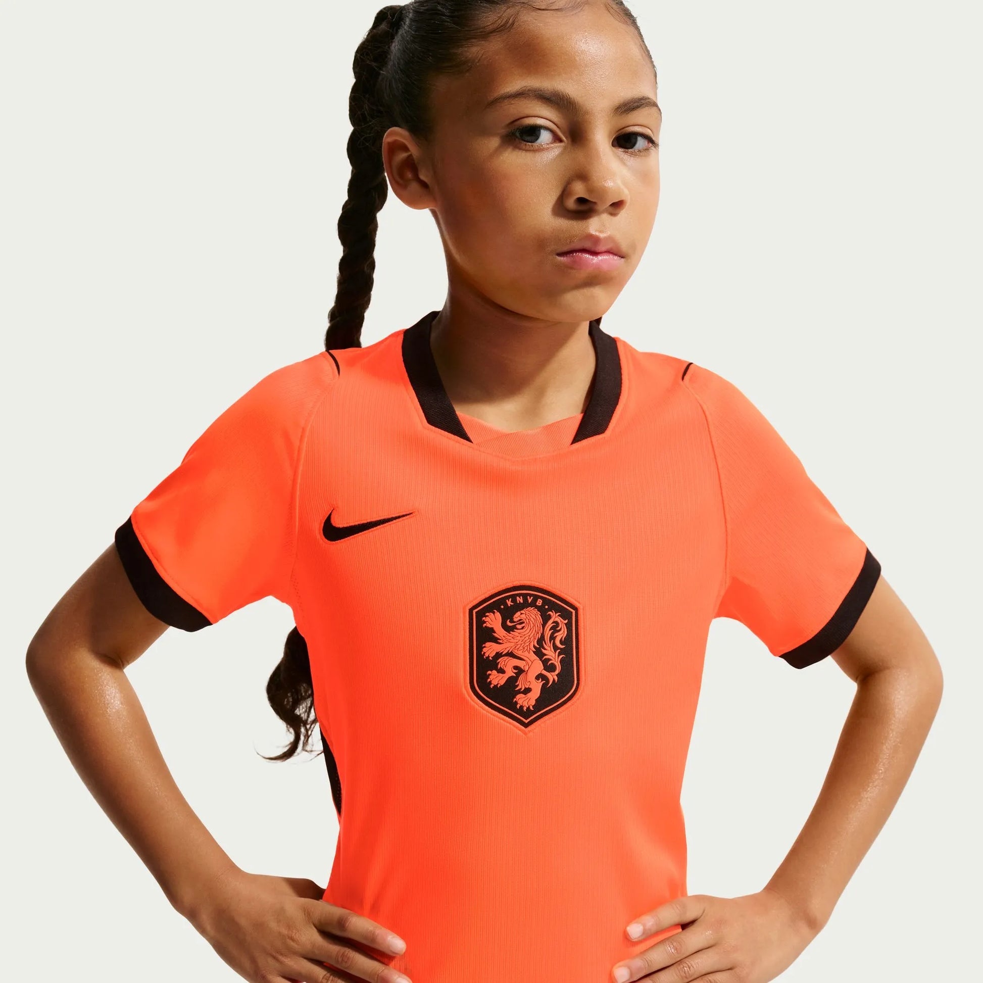 2026-27 Netherlands Youth Stadium Home Soccer Jersey  / Nike