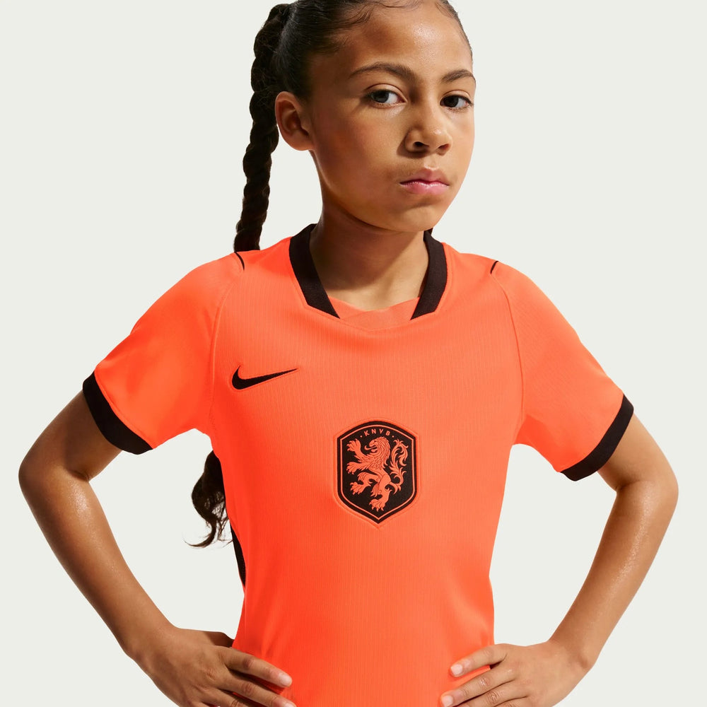 2026-27 Netherlands Youth Stadium Home Soccer Jersey  / Nike