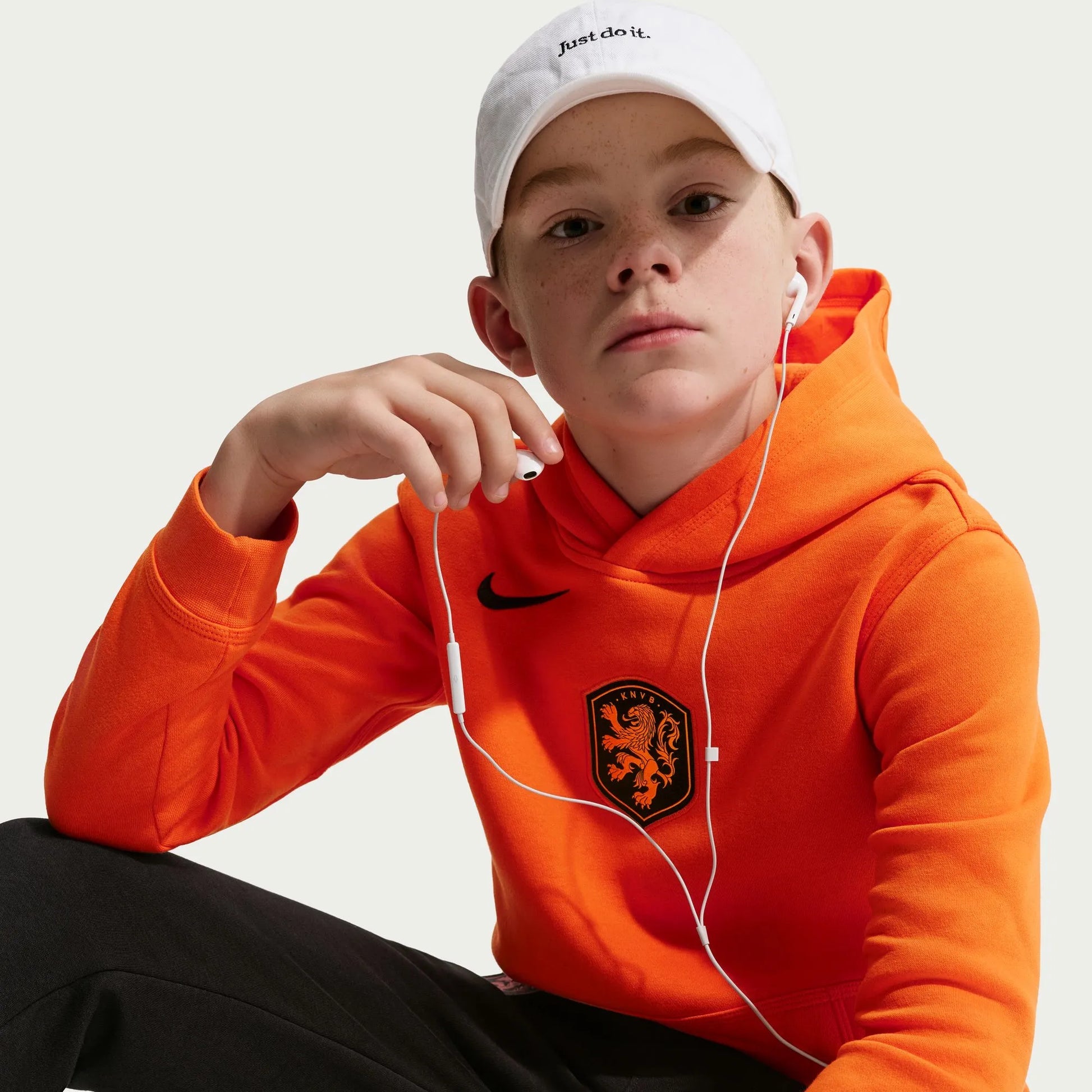 2026-27 Netherlands Youth Club Pullover Hoodie  / Nike