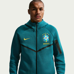 2026-27 Brazil Men's Full-Zip Tech Fleece Hoodie  / Nike