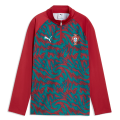 2026-27 Portugal Youth 1/4 Zip Pre-Match Top  / Puma