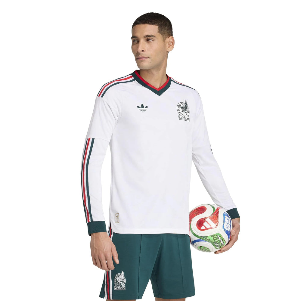 2026 Mexico Men's Authentic Away Long-Sleeve Soccer Jersey  / Adidas