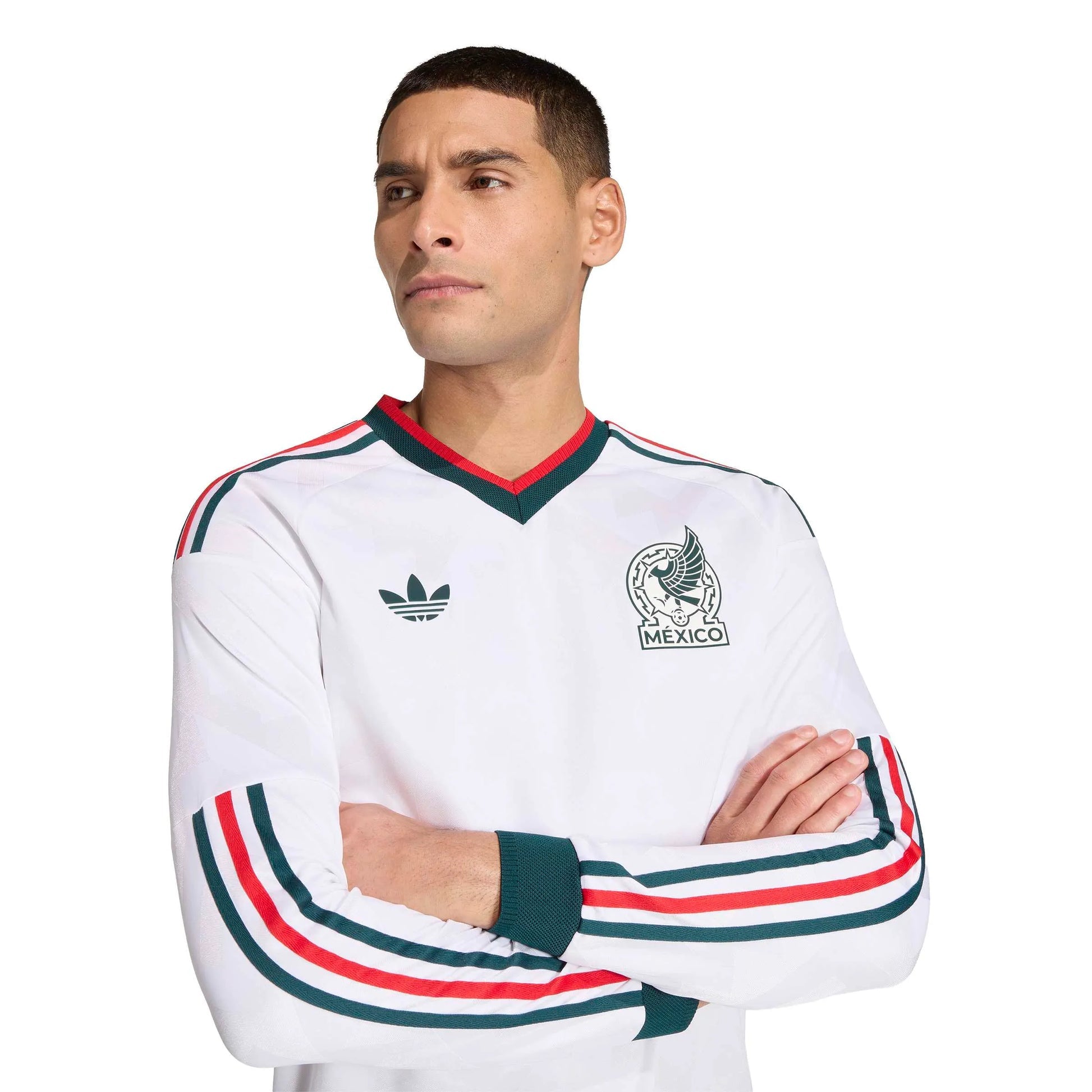 2026 Mexico Men's Authentic Away Long-Sleeve Soccer Jersey  / Adidas