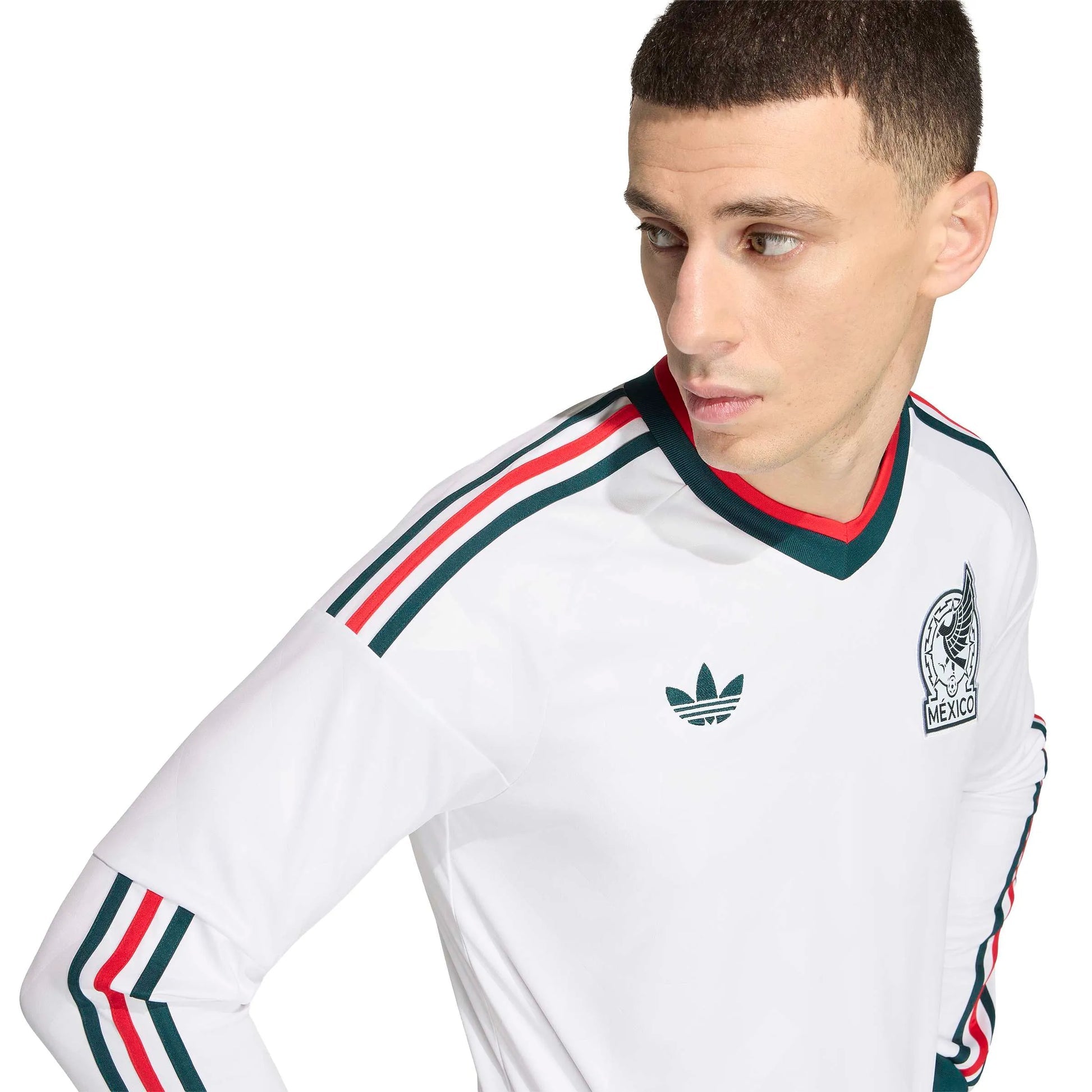 2026 Mexico Men's Stadium Away Long-Sleeve Soccer Jersey  / Adidas