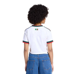 2026 Mexico Women's Stadium Away Cropped Soccer Jersey  / Adidas